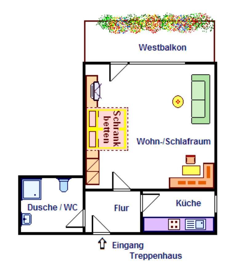 Aschaubichl - Wohnung Enzian Grainau Dış mekan fotoğraf